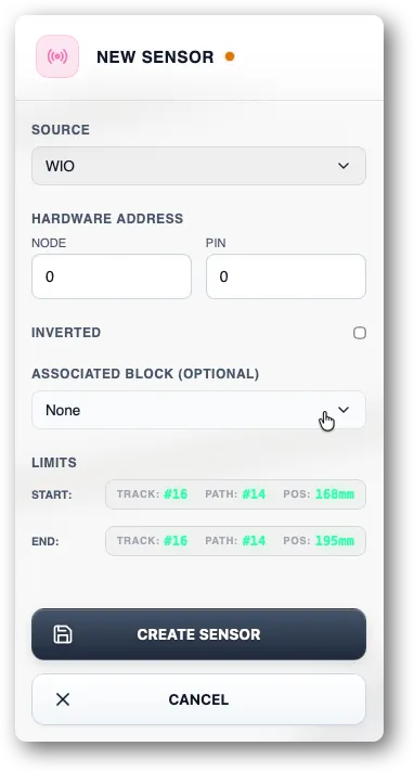 Sensor properties